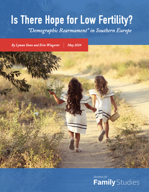 Is There Hope for Low Fertility?